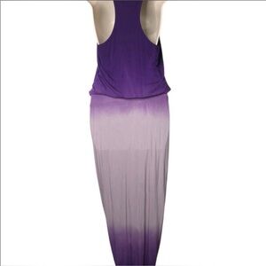PURPLE ombre Young Fabulous and Broke dress